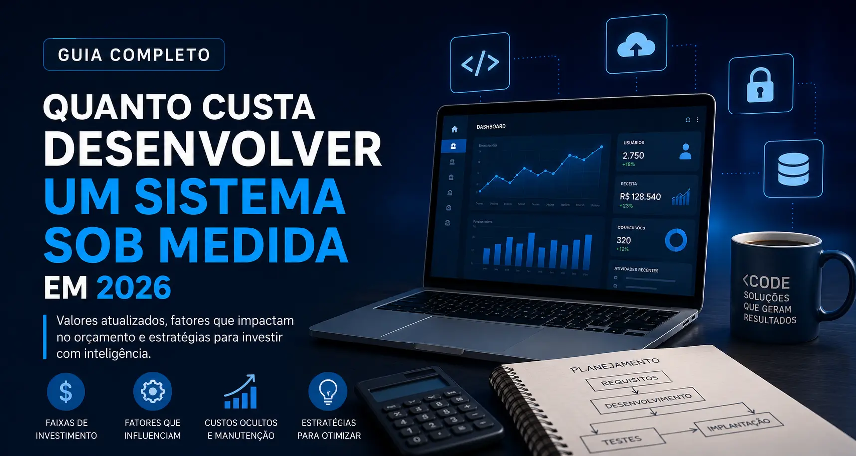 Quanto Custa Desenvolver um Sistema Sob Medida em 2026